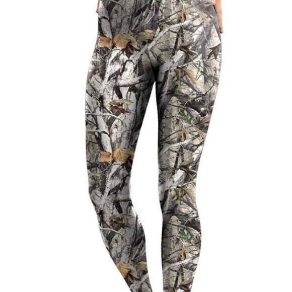 MooseJewel Pants - {MOOSEJEWEL} Camo 🍑 Peach skin Leggings OS XS-Lg